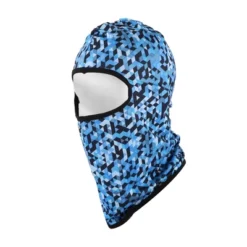 Unique Bargains Ice Silk Geometric Balaclava Face Mask 1 Pc -Outdoor Sports Series GUEST bb1540a9 bc04 4313 bb72 33638d438e1e