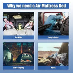 Unique Bargains Car Inflatable SUV Air Mattress Camping Bed Kit With Electric Air Pump -Outdoor Sports Series GUEST bb5c2211 0e2f 49b2 ab02 b8def1e203e6