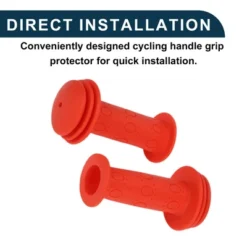 Unique Bargains Bike Handlebar Grips Covers 3.74" Orange 1 Pair -Outdoor Sports Series GUEST bb837c6a 302a 48a9 aba4 b0b24dcbd398