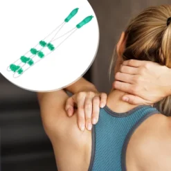 Unique Bargains Multiple Trigger Points Neck Shoulder Handheld Back Massager PP TPE Green 1 Pcs -Outdoor Sports Series GUEST bcb0816f a70c 424f 8b66 a846793ae4cb