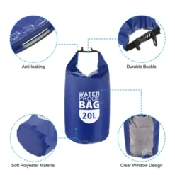 Unique Bargains Boating Kayaking Rafting Clear Window Floating Waterproof Dry Bag 20L 9 Unique Bargains Boating Kayaking Rafting Clear Window Floating Waterproof Dry Bag 20L -Outdoor Sports Series GUEST bcd570ca 9c5d 4487 a320 44aeeb324044