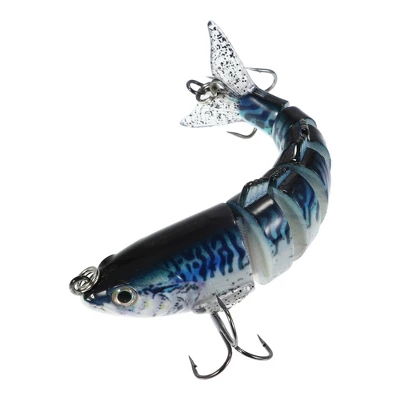 Unique Bargains Fishing Lures Jerk Baits For Bass Fishing Lifelike Freshwater Lures ABS Blue 0.06lb 3 Pcs 1 Unique Bargains Fishing Lures Jerk Baits For Bass Fishing Lifelike Freshwater Lures ABS Blue 0.06lb 3 Pcs
