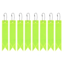 Unique Bargains Personal Reflectors Gear Safety Cycling Running Keychain 5.9 X 1.2 Inch 8 Pcs -Outdoor Sports Series GUEST be329dde 982e 4c40 997e 37cc881144c5