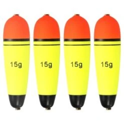 Unique Bargains Saltwater Freshwater EVA Fishing Slip Bobbers 4 Pcs -Outdoor Sports Series GUEST be797215 3f5f 4814 96d9 13d6dfbd2883