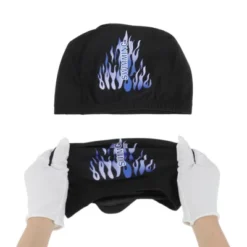 Unique Bargains Nylon Flame Pattern Durable Swim Cap 1 Pc -Outdoor Sports Series GUEST be79f6b6 e2ff 42d3 84ed 2e1e0ee33a77