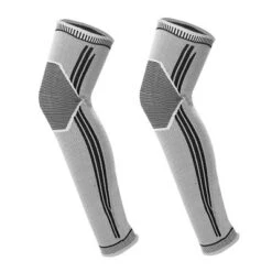 Unique Bargains Winter Calf Knee Warm Compression Sleeve Protect Leg Warmer Sleeve For Sport Black Gray 1 Pair -Outdoor Sports Series GUEST bf1c7f14 167c 44ab 85e0 41bcc2e1be36