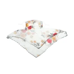 Unique Bargains Floral Printed Triangle Earloop Neck Gaiter 1 Pc -Outdoor Sports Series GUEST c05bc62a 6503 480a ae1c 2daee2c88401