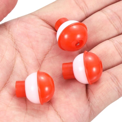 Unique Bargains Hard ABS Push Button Round Fishing Float 50 Pcs 3 Unique Bargains Hard ABS Push Button Round Fishing Float 50 Pcs - Image 3