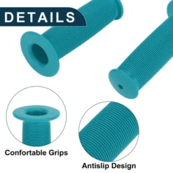 Unique Bargains Bike Handlebar Grips Covers 3.94" Blue 1 Pair -Outdoor Sports Series GUEST c1338f61 3f76 4c88 ae9c 04686af6b0ea
