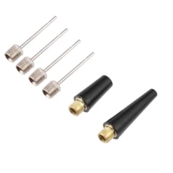 Unique Bargains Bicycle Air Pump With Needle Nozzle Hose Black 1 Set -Outdoor Sports Series GUEST c18731a7 d1df 4c9e 8d71 f23782fcdf6c