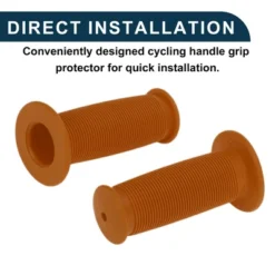 Unique Bargains Bike Handlebar Grips Covers Length 3.35" Brown 1 Pair -Outdoor Sports Series GUEST c20975f7 1b8b 4cb7 9f74 77e0d5d70710