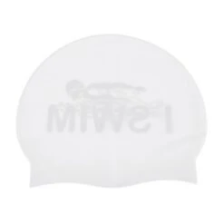 Unique Bargains Silicone Floating Pattern Waterproof Swim Cap Black White 1 Pc -Outdoor Sports Series GUEST c350c7d8 2782 407f b3f9 b3279bd72f2d