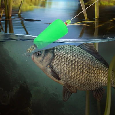 Unique Bargains Plastic Weighted Popping Corks Conical Fishing Floats Rigs 2 Pcs 3 Unique Bargains Plastic Weighted Popping Corks Conical Fishing Floats Rigs 2 Pcs - Image 3