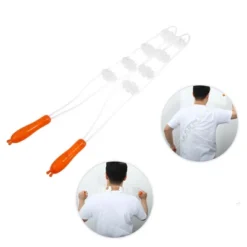 Unique Bargains Multiple Trigger Points Neck Shoulder Muscle Pain Ease PP TPE Handheld Back Massager White Orange 1 Pcs -Outdoor Sports Series GUEST c4be9874 214b 4eb8 9fad 5ad1ef3141d3