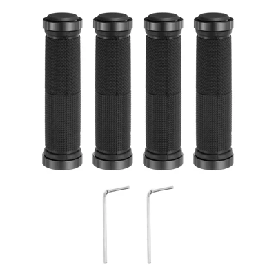 Unique Bargains Non-Slip Mushroom Double Lock-on Bike Handlebar Grips 5.12" 2 Pairs With Hex Wrench 5 Unique Bargains Non-Slip Mushroom Double Lock-on Bike Handlebar Grips 5.12" 2 Pairs With Hex Wrench - Image 5