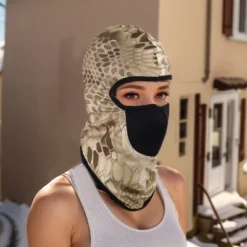 Unique Bargains Snake Pattern Balaclava Face Mask 1 Pc -Outdoor Sports Series GUEST c5a7ba82 4257 42a4 8ee5 9c110aa8023a