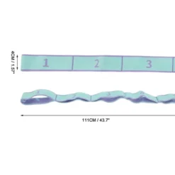 Unique Bargains Durable 9 Grids Yoga Stretch Bands 1 Pc