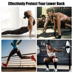 Unique Bargains Back Brace For Lower Back Pain Women Men Breathable Lumbar Support Belt For Ease Herniated Disc Scoliosis -Outdoor Sports Series GUEST c7e1f6d7 c311 447b aa9a de713d8e62e0 1