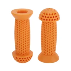 Unique Bargains Child Bike Handlebar Grips Covers 3.94" Orange 1 Pair -Outdoor Sports Series GUEST c922f174 c97d 4059 bb7f fa1cc2e88f42