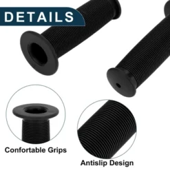 Unique Bargains Bike Handlebar Grips Covers 3.94" Long Black 1 Pair 8 Unique Bargains Bike Handlebar Grips Covers 3.94" Long Black 1 Pair -Outdoor Sports Series GUEST c953bd35 faa1 4215 9b1e 33a2ff94f271