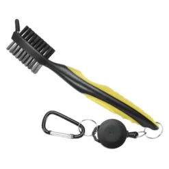 Unique Bargains Golf Tools With Cleaning Nail 2ft Retractable Lanyard Double Head Golf Club Brush -Outdoor Sports Series GUEST c99db990 e1c2 4b57 953a b46b6c722883