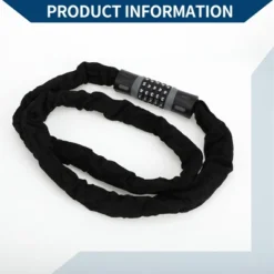 Unique Bargains Security Chain Combination Padlock Resettable 5 Digit Bike Lock Black Gray 59.06" -Outdoor Sports Series GUEST ca5bc76a a1b9 4b47 9789 0326cec7bca7
