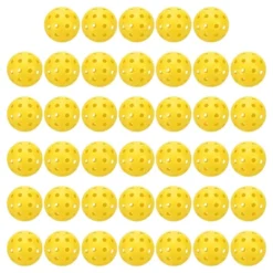Unique Bargains Durable Precision Technology Good Balance Pickle Ball Balls 40 Pcs -Outdoor Sports Series GUEST ca8e7ab4 d2d2 4b8f 9dda aca835014f3e