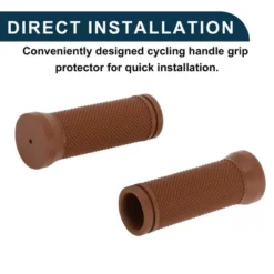 Unique Bargains Bike Handlebar Grips Covers 3.54" Long Brown 1 Pair -Outdoor Sports Series GUEST cc591bbb b61b 4628 a0f4 536db98ba169