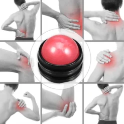 Unique Bargains Manual Massage Roller Ball Body Massage Tool Stress Ease Polypropylene Artificial Resin 1Pcs