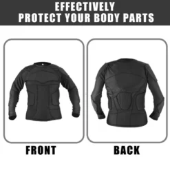 Unique Bargains Full Body Armor Jacket Thorax Back Backbone Bike Motorcycle Riding Protective Black Size L -Outdoor Sports Series GUEST ce849965 b08a 488a be88 190c07785f7a 1