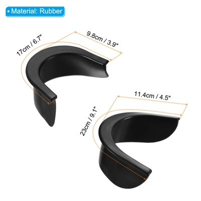 Unique Bargains Rubber Wear-Resistant Lightweight Billiard Hole Liners Black 6 Pcs 1 Unique Bargains Rubber Wear-Resistant Lightweight Billiard Hole Liners Black 6 Pcs