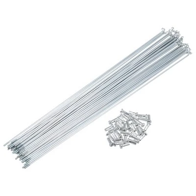 Unique Bargains 14G J Bend Bicycle Galvanized Spokes 36 Pcs 6 Unique Bargains 14G J Bend Bicycle Galvanized Spokes 36 Pcs - Image 6