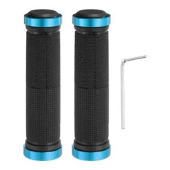 Unique Bargains Non-Slip Mushroom Double Lock-on Bike Handlebar Grips 5.12" 1 Pair With Hex Wrench -Outdoor Sports Series GUEST cf72c403 9ed4 4883 a6f3 c954656552b8