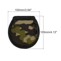 Unique Bargains Portable Pocket Washer Golf Ball Cleaner Bags With Clips Camouflage