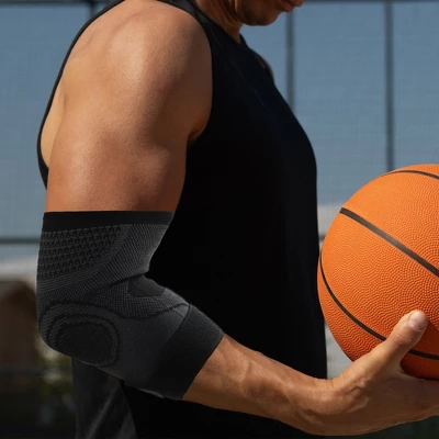 Unique Bargains Elbow Compression Sleeve 1 Pair 2 Unique Bargains Elbow Compression Sleeve 1 Pair - Image 2