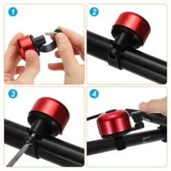 Unique Bargains Aluminum Loud Crisp Clear Sound Mini Scooter Bicycle Bell -Outdoor Sports Series GUEST d0ded75c 3414 4f11 9d6d cd1de9a26809 3