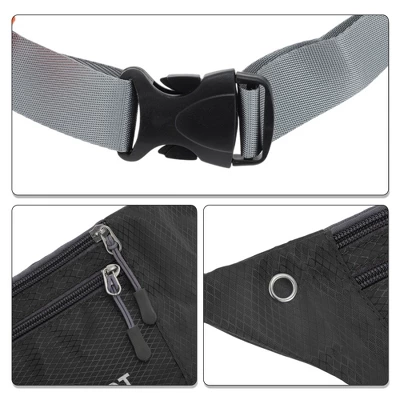 Unique Bargains Breathable Diamond Running Belt 1 Pc 2 Unique Bargains Breathable Diamond Running Belt 1 Pc - Image 2