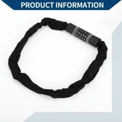Unique Bargains Security Chain Combination Padlock Resettable 5 Digit Bike Lock Black Gray 35.43" -Outdoor Sports Series GUEST d150c7aa 612b 4750 a0bc 1616bb968d18
