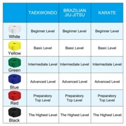 Unique Bargains Coach Teaching Practice Martial Arts Taekwondo Belts 2 Pcs -Outdoor Sports Series GUEST d1a2744e 195f 4f75 89e0 95cac57e9782