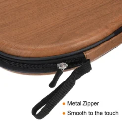 Unique Bargains Table Tennis Racket Case Half Soft Cover Bag For Sports Accessories -Outdoor Sports Series GUEST d22e29a8 a267 48ff b8fa e75a97c64bc1