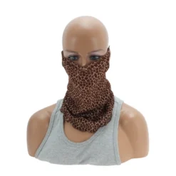 Unique Bargains Texture Pattern Earloop Neck Gaiter 1 Pc -Outdoor Sports Series GUEST d2edde77 f451 4a2a 8df6 2f5f7664b294