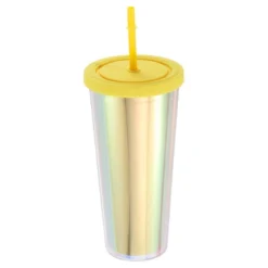 Unique Bargains Acrylic Insulated Double Wall Tumbler With Lid And Straw -Outdoor Sports Series GUEST d3799a17 742f 412c ac16 077169c53742