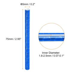 Unique Bargains 360° Visibility Decorative Reflective Spoke Skins For Road Mountain Bike 72 Pcs