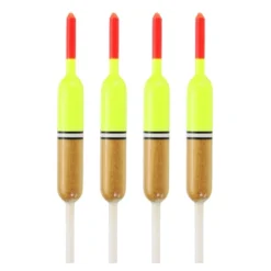 Unique Bargains High Sensitivity Plastics Fishing Float Rigs With Buoyant Balsa Wood Body 4 Pcs -Outdoor Sports Series GUEST d41109d8 8e0f 4968 905d 5c75e872c860