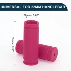 Unique Bargains Bike Handlebar Grips Covers 3.35" Pink 1 Pair -Outdoor Sports Series GUEST d4510465 edb4 4608 be9e 273cbc9a13af