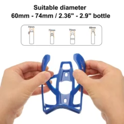 Unique Bargains PC Universal Cycling Bike Water Bottle Holders 2 Pcs With Screw And Wrench 5.2" -Outdoor Sports Series GUEST d4a02f98 42ba 4d58 a0be f04204a9dad3