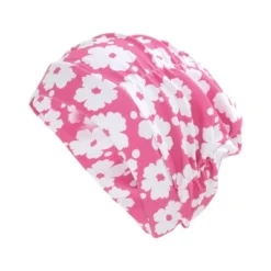 Unique Bargains Nylon Floral Pattern Swimming Cap 1 Pc -Outdoor Sports Series GUEST d4f89092 f4ea 43e4 bf8a f6e1f503da1d