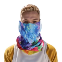 Unique Bargains Sunscreen Face Scarf Mask Red Blue 1 Pc -Outdoor Sports Series GUEST d50268b3 a180 4c07 b88a 398b4f22efbd