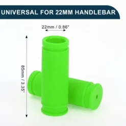Unique Bargains Bike Handlebar Grips Covers 3.35" Length Green 1 Pair -Outdoor Sports Series GUEST d517a411 448f 4289 9f29 c5566b2b0ea3