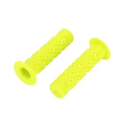 Unique Bargains Bike Handlebar Grips Covers 4.72" Yellow 1 Pair -Outdoor Sports Series GUEST d5f1800b ba91 481d bc3d b319abbbd9f8
